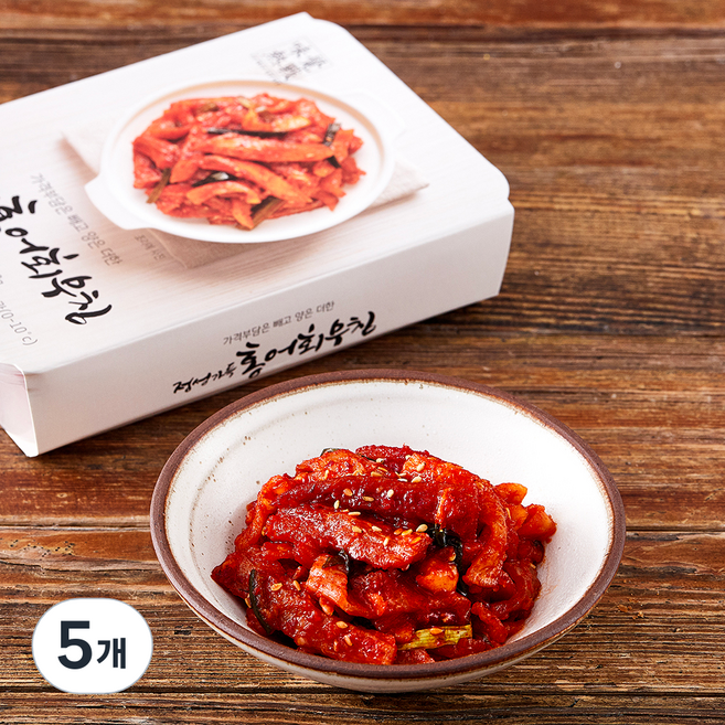 정성가득 홍어회무침, 200g, 5개