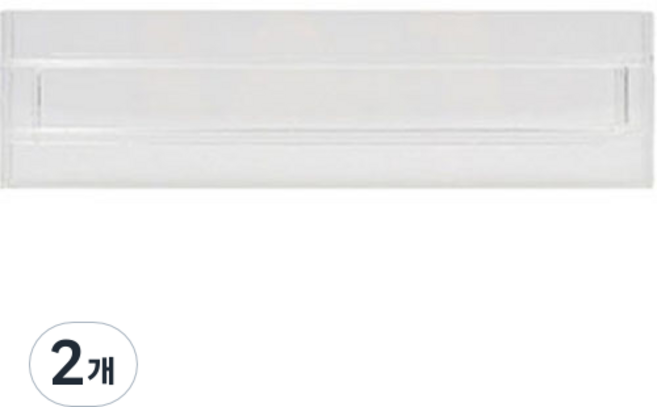 다윗트 서랍 수납 칸막이 1번, 2개, 투명