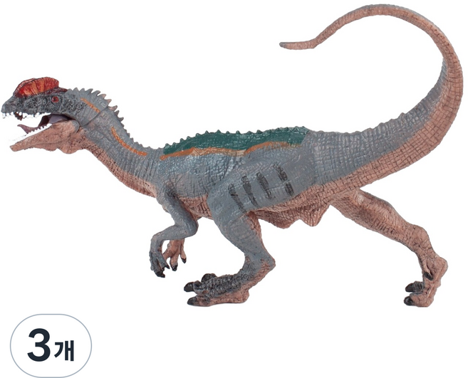 모모스 딜로포사우루스 피규어, 3개