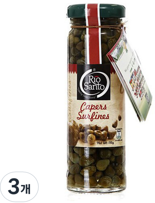 리오산토 케이퍼, 110g, 3개