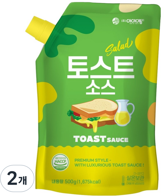 아이엠소스 토스트소스, 500g, 2개