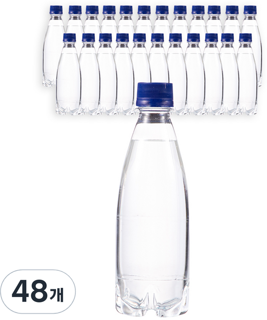 탐사 스파클링 플레인 무라벨, 350ml, 48개