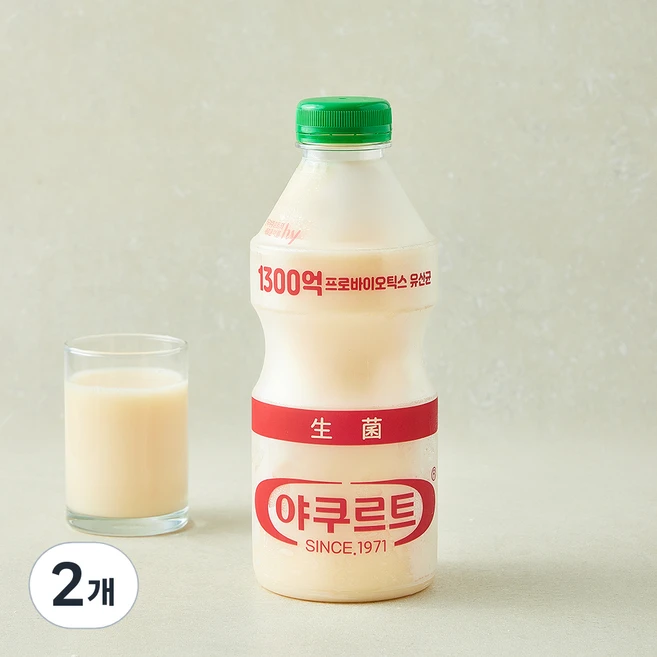 에치와이 야쿠르트 1971, 2개, 1개입, 750ml - 쿠팡