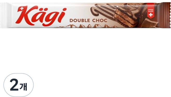 캐기 웨이퍼 더블초코, 25g, 2개