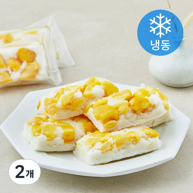 자농의뜨락 밤설기 (냉동), 55g, 2개, 12개입