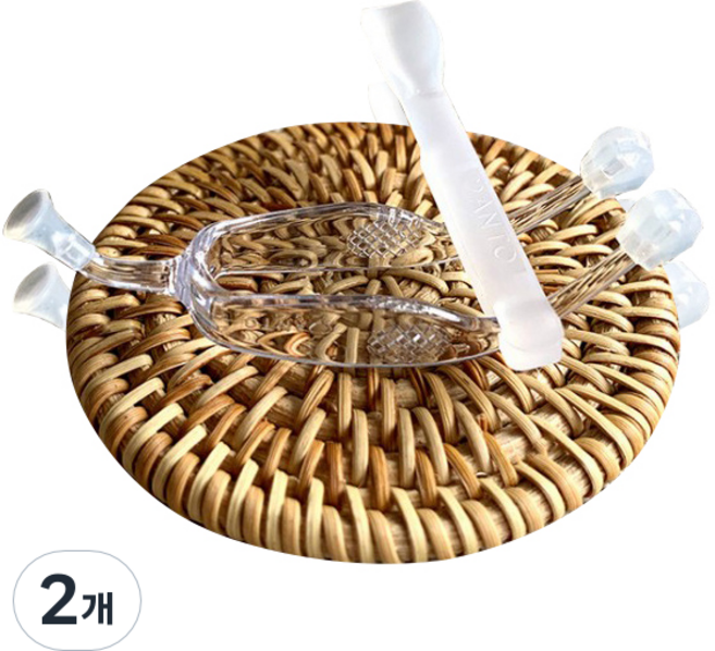 렌즈흡착봉, 투명, 2개