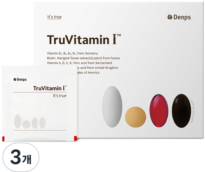 덴프스 트루바이타민 I, 30회분, 3개
