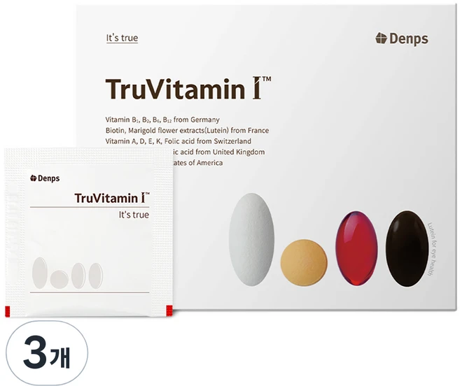 덴프스 트루바이타민 I, 30회분, 3개 - 쿠팡