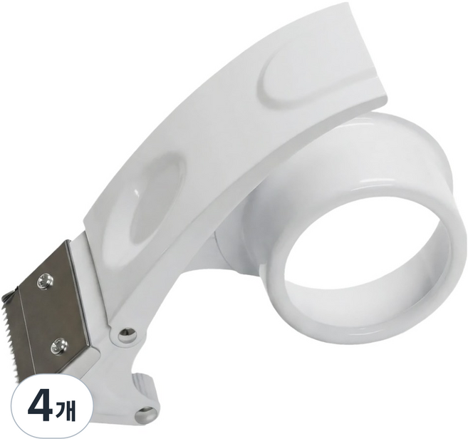 모던앳 고급형 스틸 박스 테이프커터, 4개