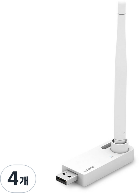 ipTIME USB 2.0 무선 랜카드 노트북용, N150UA3, 4개