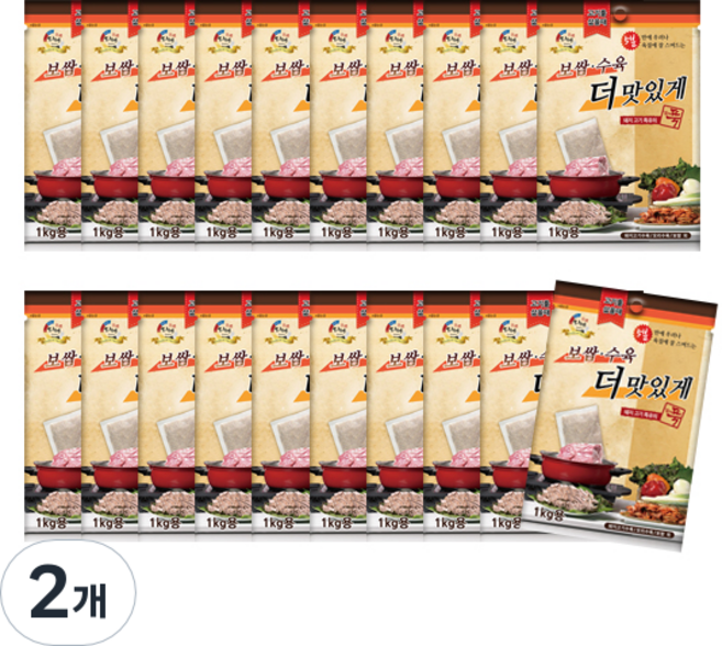 다예 냄새뚝 수육재료티백 20p, 320g, 2개