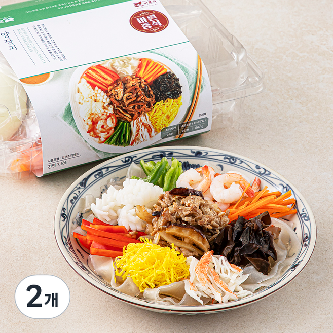 바른식 양장피 2인분, 667g, 2개