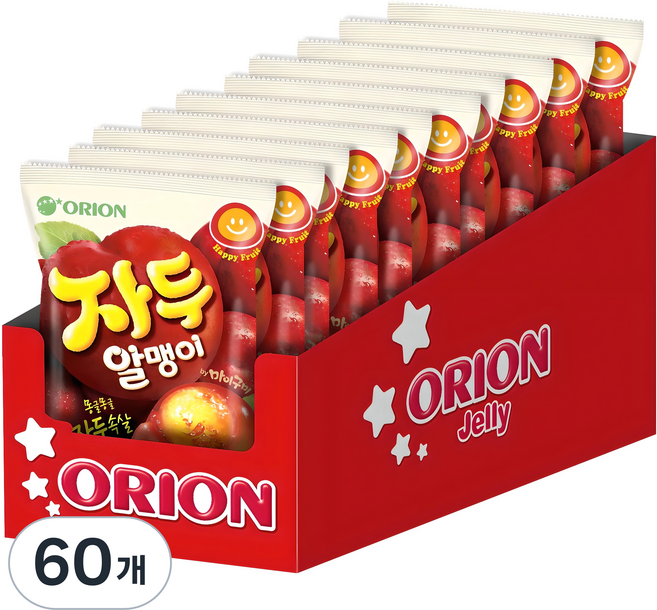 마이구미 자두 알맹이 젤리, 67g, 60개