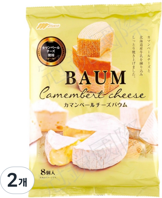 마루킨 까망베르 치즈 바움쿠헨, 2개, 150g