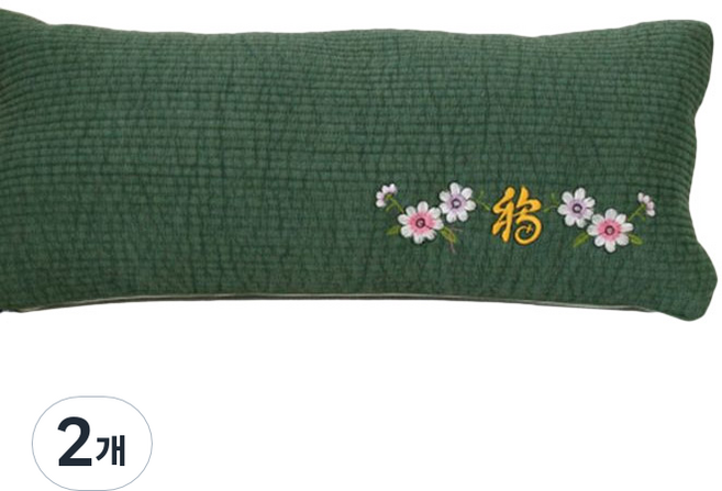 데이지 메밀베개, 진초록, 2개