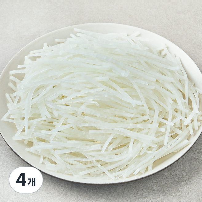 무채, 1kg, 1개입, 4개