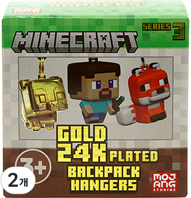 모장 마인크래프트 백행거 시리즈 New 3 랜덤발송, 2개