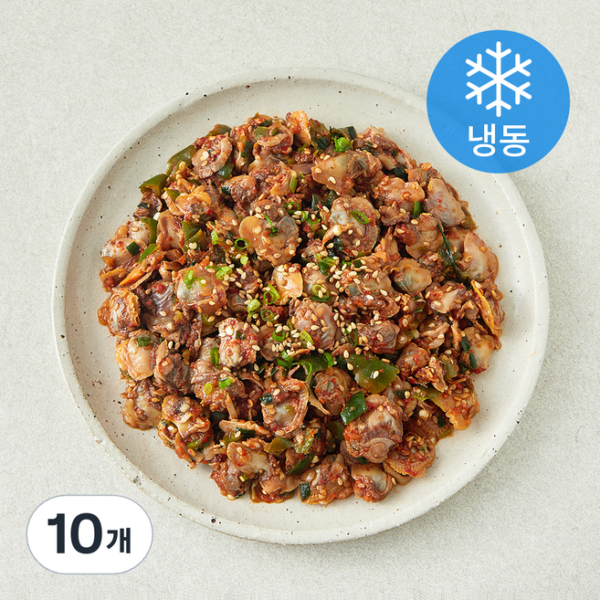 도들샘 꼬막비빔장 (냉동), 130g, 10개