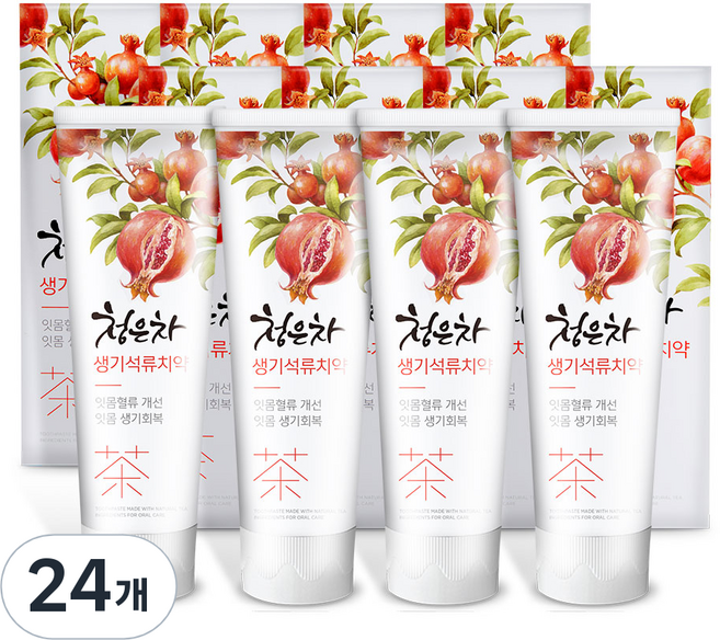 2080 청은차 생기석류 차치약, 120g, 24개