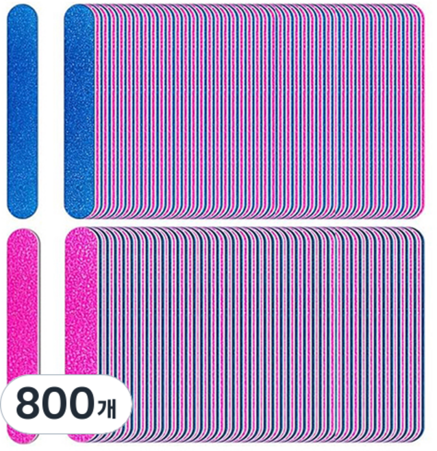 OON 대용량 우드 파일, 800개, 혼합색상