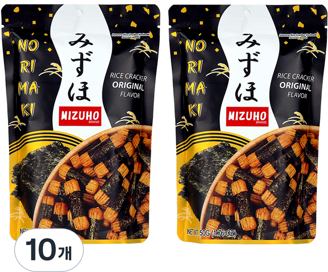 미즈호 노리마끼 오리지날, 50g, 10개