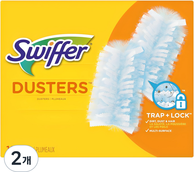 Swiffer Duster 除塵撣補充包 18入, 混合顏色, 2個