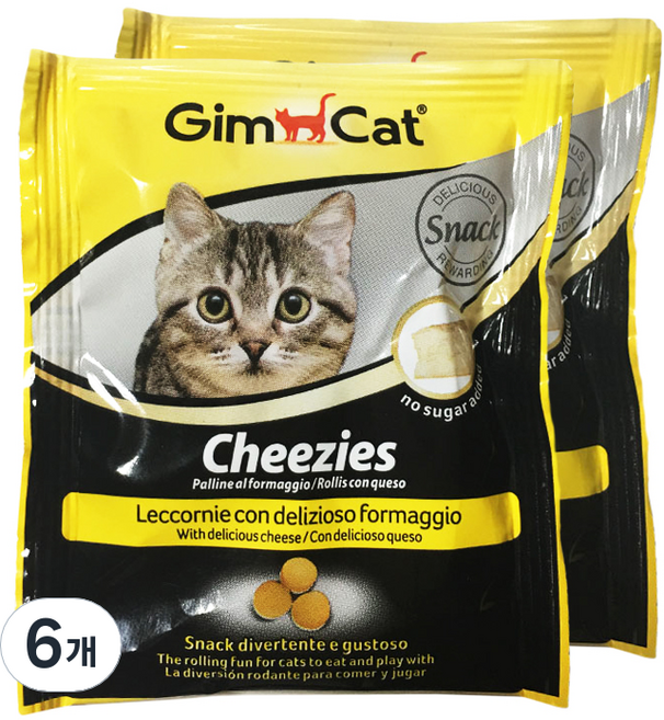 짐펫 치즈롤리스, 치즈비츠, 6개