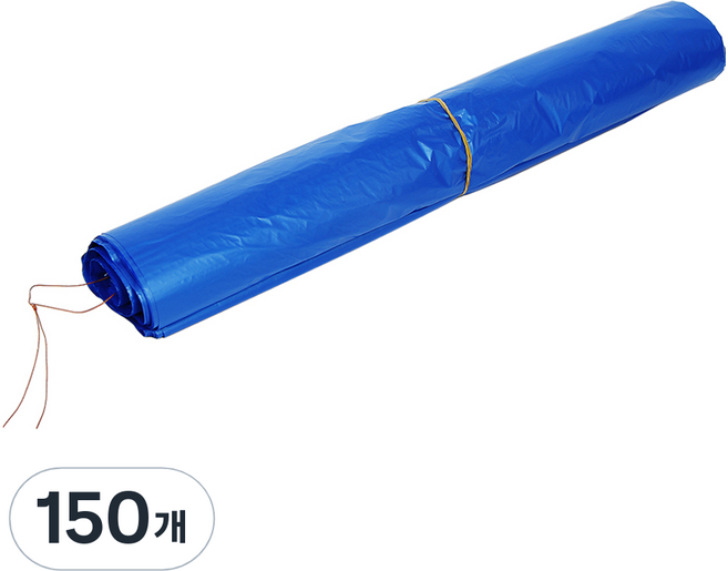 담다비닐 쓰레기봉투 청색 70 x 90cm, 70L, 150개