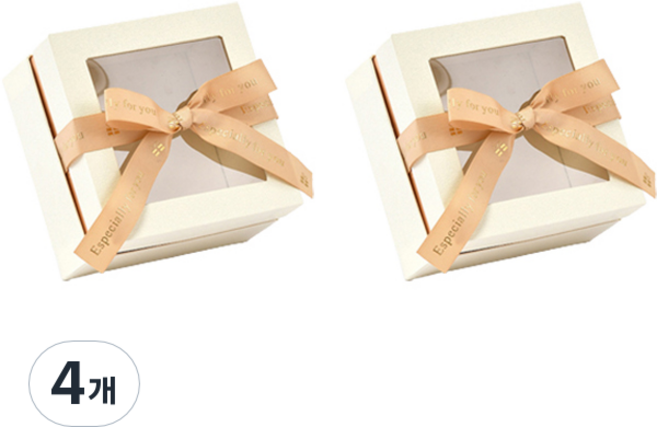 마켓감성 스페셜 비즈니스 포장상자 소, 샴페인, 4개