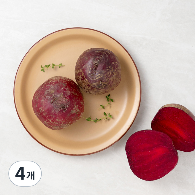 주스용 비트, 1kg, 4개