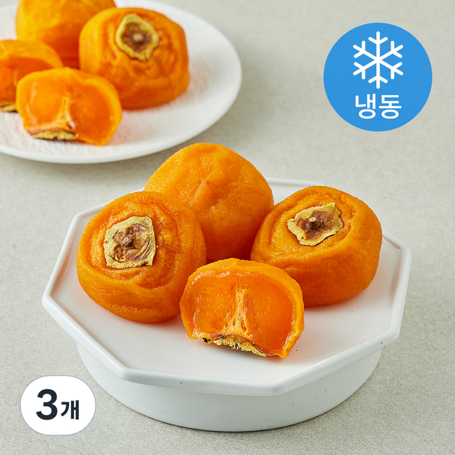 다정다감 청도반건시 6입 (냉동), 3개, 360g