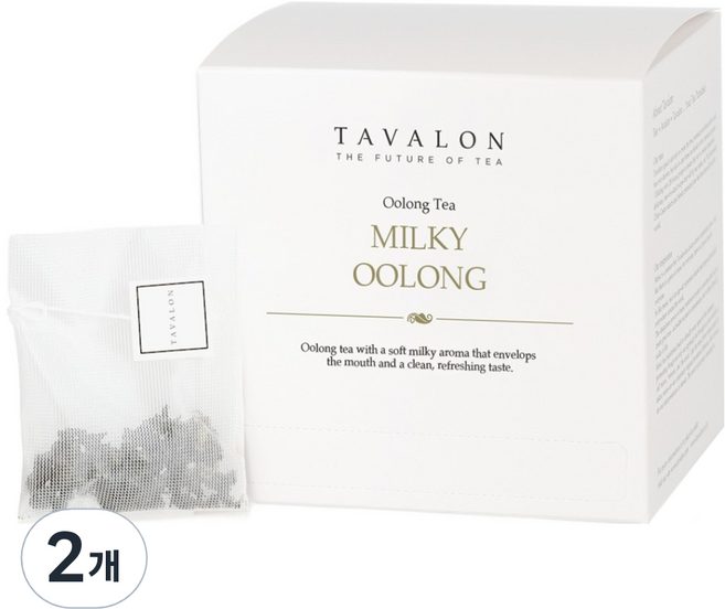 타바론 밀키 우롱차, 2g, 15개입, 2개