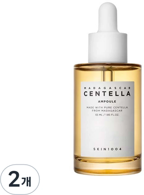 스킨1004 마다가스카르 센텔라 앰플, 55ml, 2개 - 쿠팡