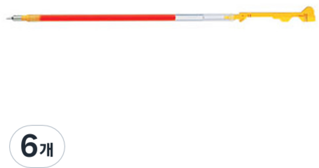 파일롯트 하이테크C 콜레토 리필심, 아프리콧오렌지, 6개