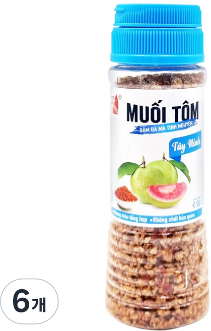 틴응옌 무이똠 새우소금, 90g, 6개