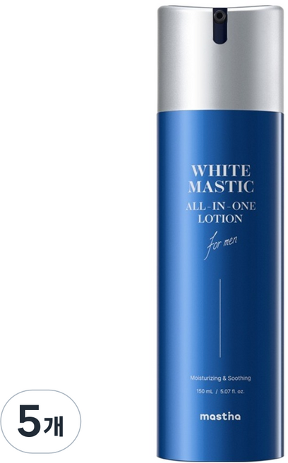 매스티나 화이트매스틱 포 맨 올인원 로션, 5개, 150ml