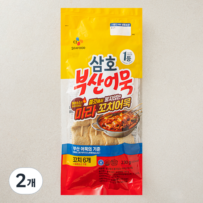 삼호 마라 꼬치어묵 (냉동), 230g, 2개