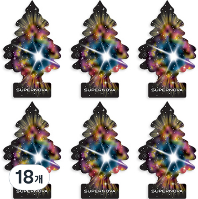 리틀트리 종이 방향제, 슈퍼노바, 18개