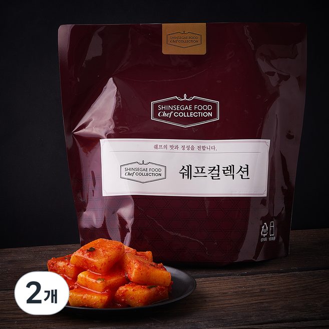 쉐프컬렉션 석박지, 1kg, 2개