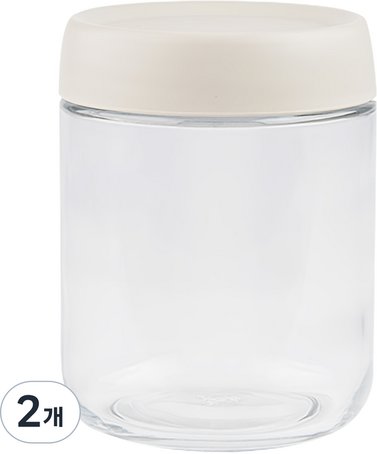 인블룸 다용도 유리 보관용기, 450ml, 2개