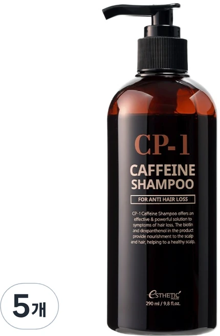 씨피원 카페인 샴푸, 290ml, 5개 - 쿠팡