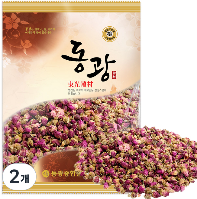 東光 玫瑰花茶, 300g, 2個