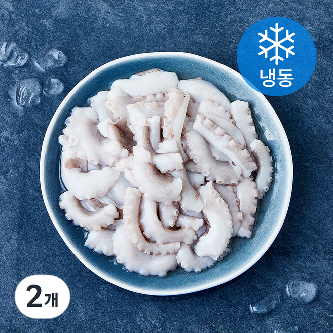 The더착한 절단낙지 IQF (냉동), 2개, 1kg