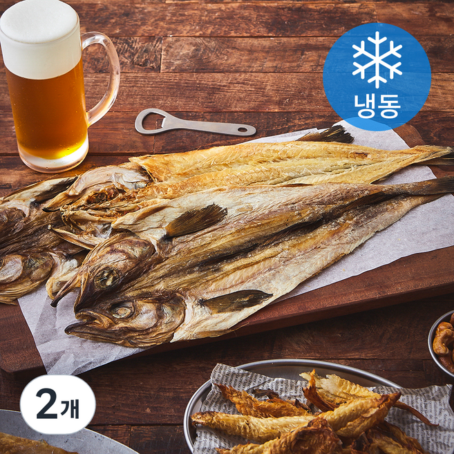 메가 노가리 5미 (냉동), 2개, 450g