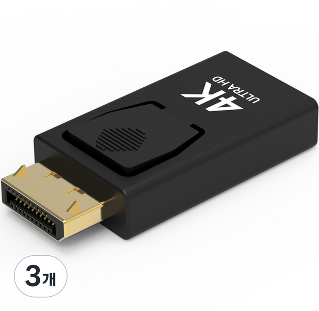 넥스트유 4K60Hz DP to HDMI 컨버터, NEXT-1441DPHD-4K, 3개