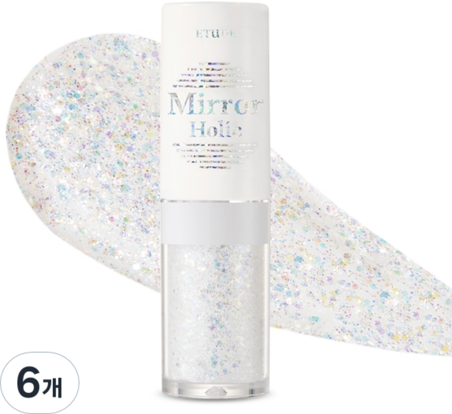 에뛰드 미러홀릭 아이즈 아이섀도, WH903 보일 듯 말 듯 물빛, 6개