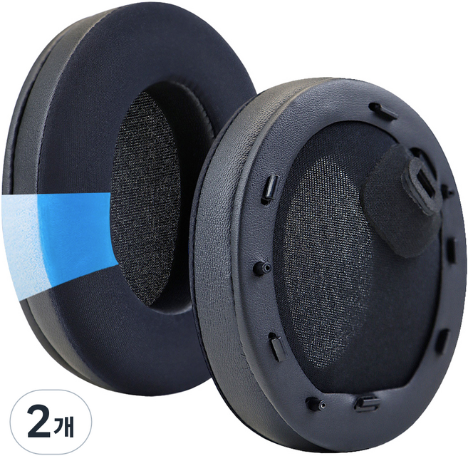 Audio Espresso Sony 耳機 夏季用 涼感耳罩, WH-1000XM4, 2個, 黑色