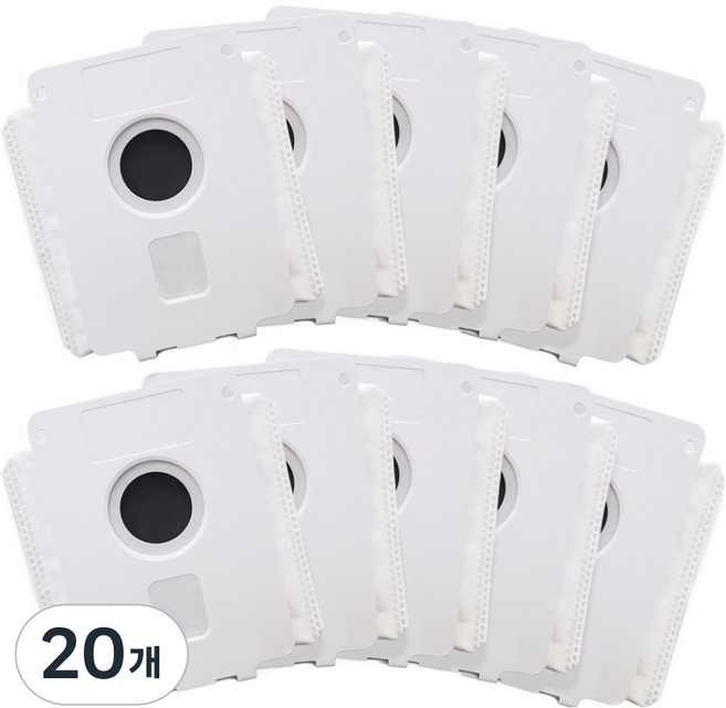 멋진공간 LG 코드제로 A9 / A9S 호환 오브제 올인원 타워 무선 청소기 먼지봉투, 20개