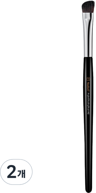 스튜디오17 앵글드 쉐딩 브러쉬 442, 2개, 혼합색상