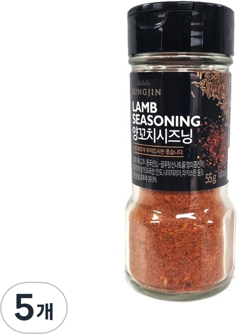 성진 양꼬치 시즈닝, 55g, 5개